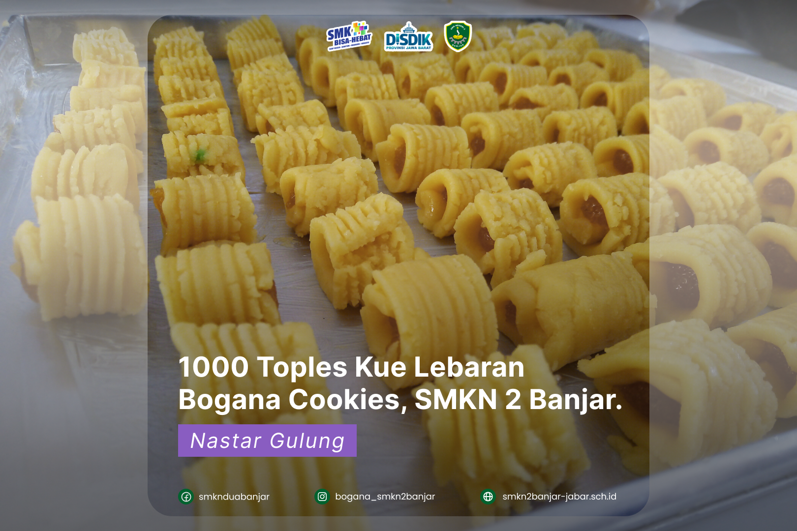 Nastar Gulung - Bogana Cookies